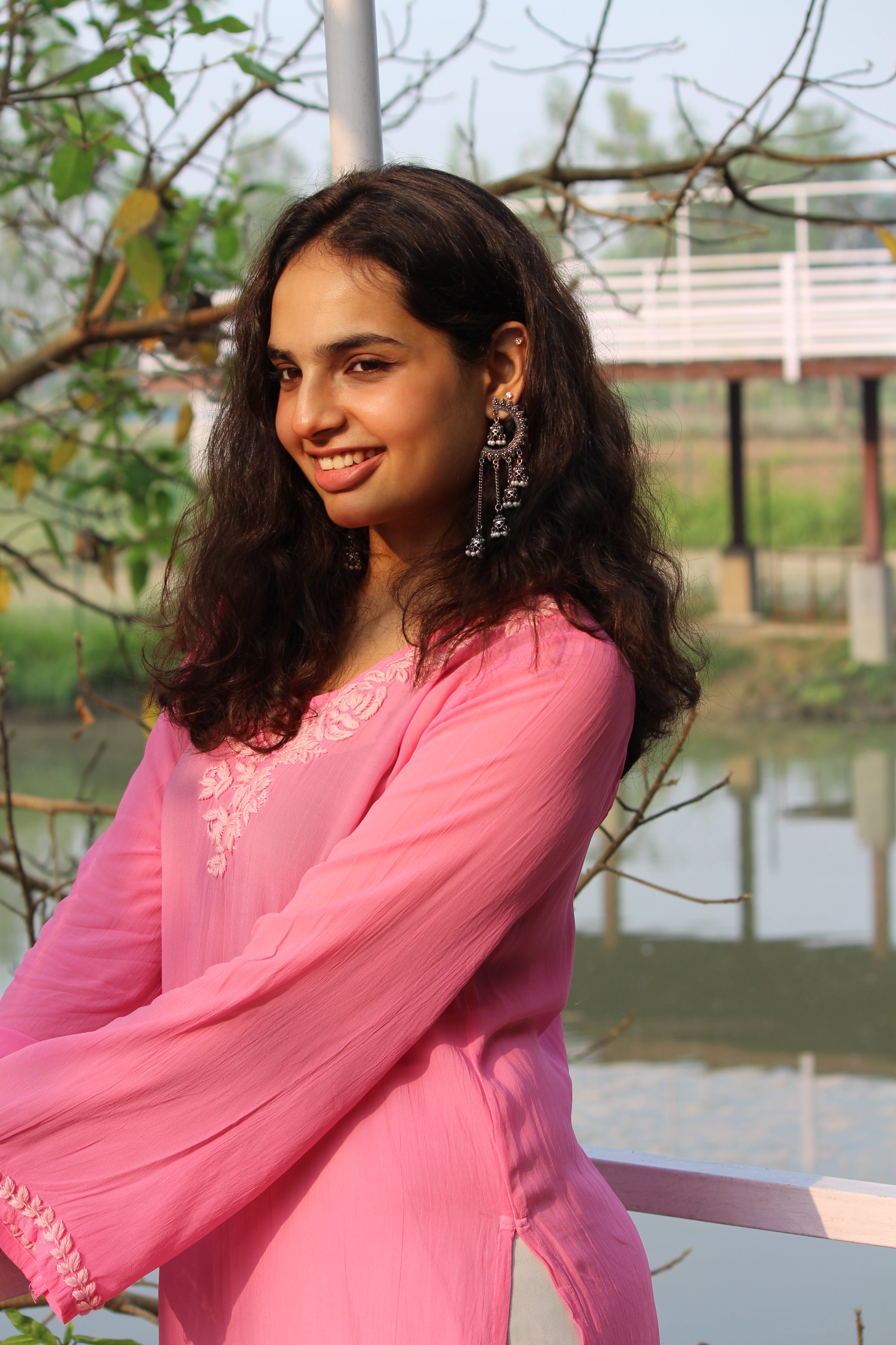 Bougainville Short Kurti