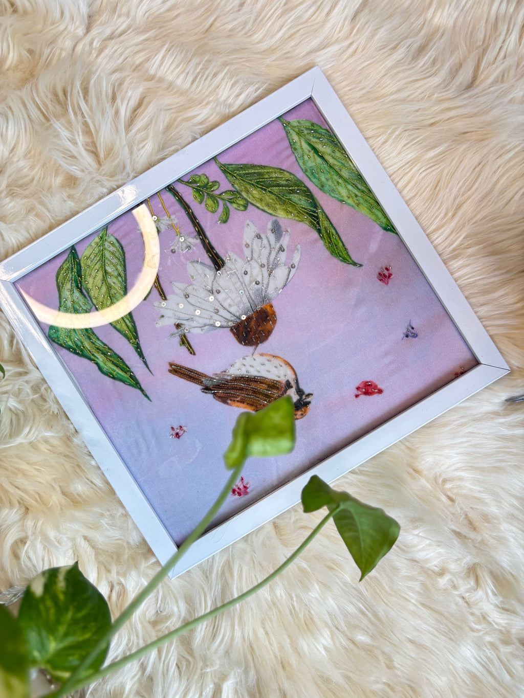 Hand Embroidered frames