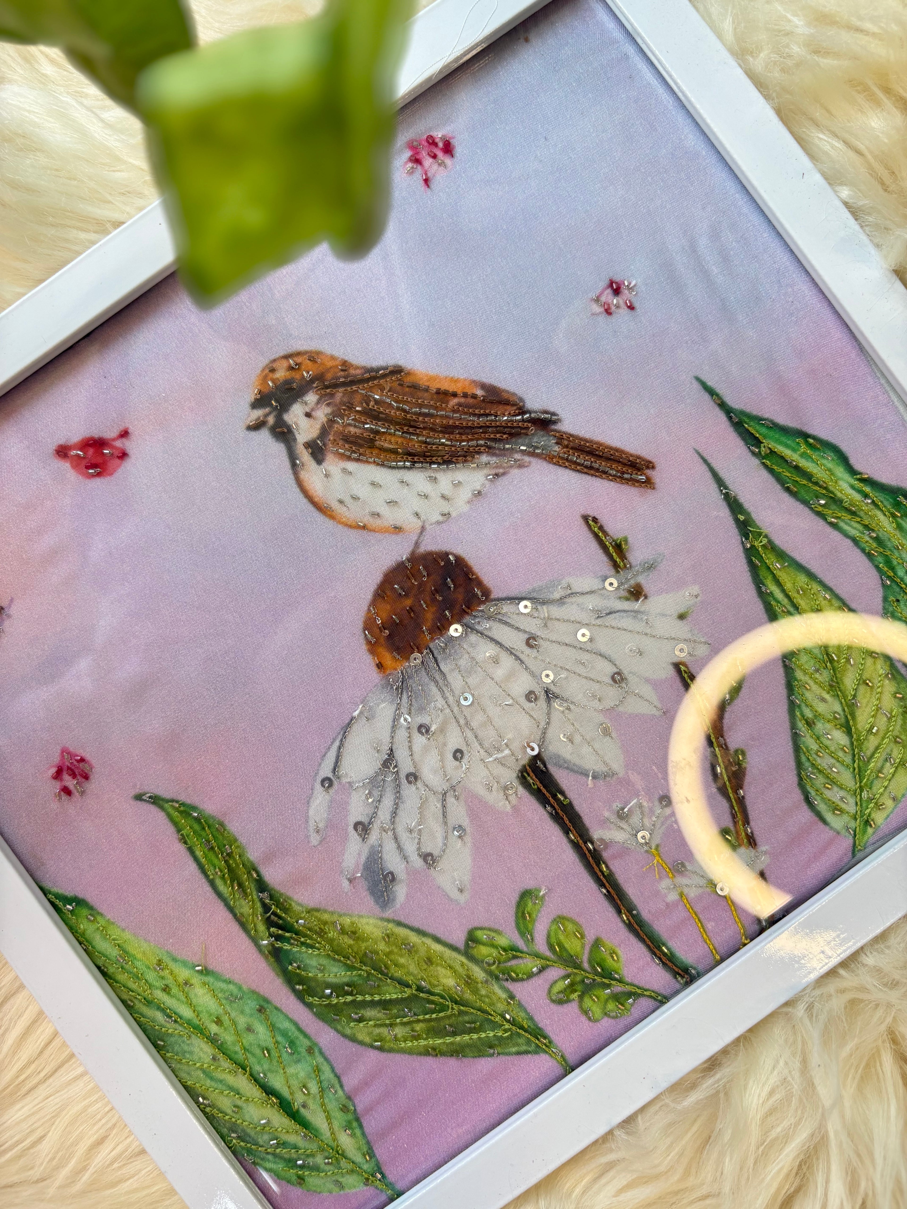 Hand Embroidered frames