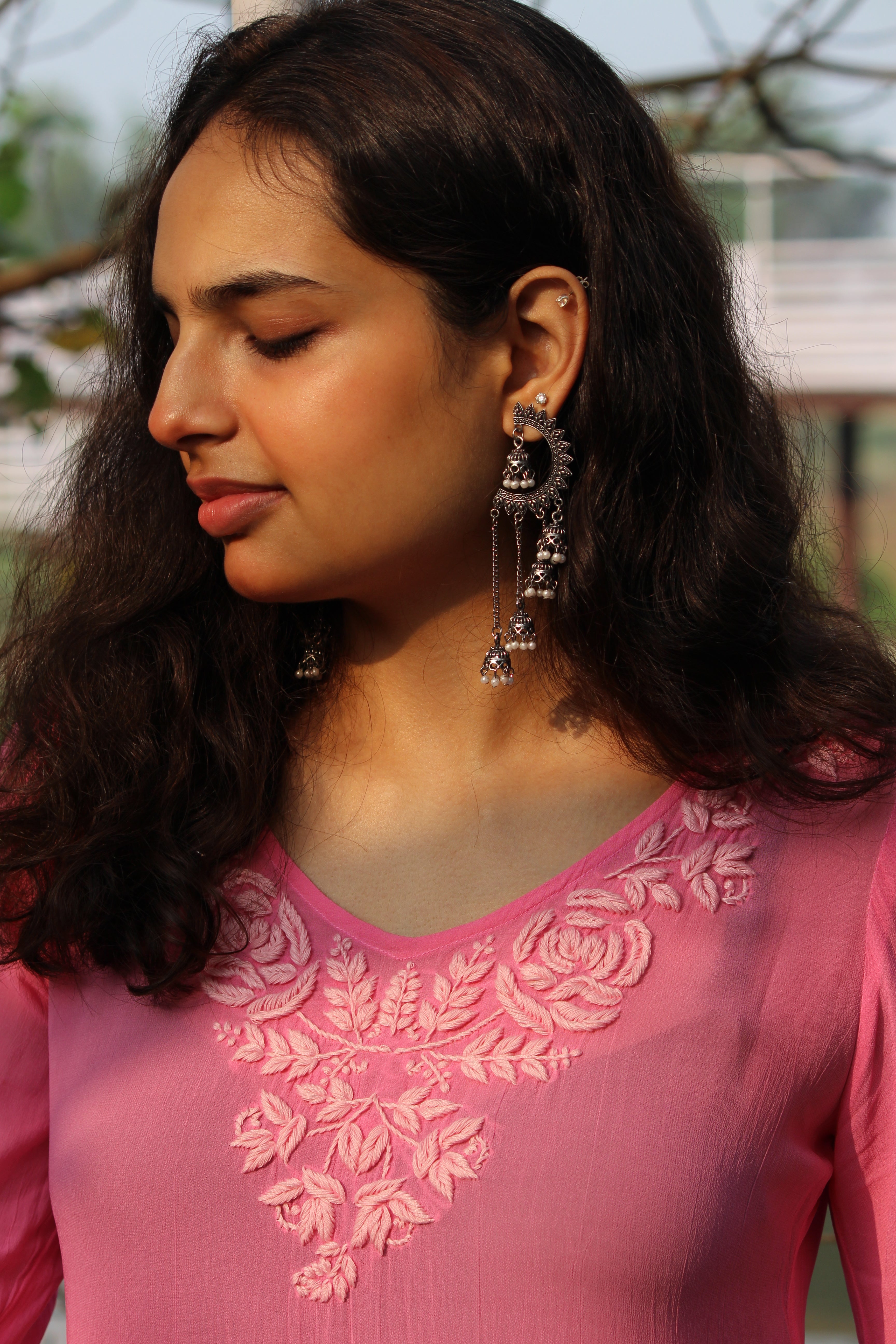 Bougainville Short Kurti