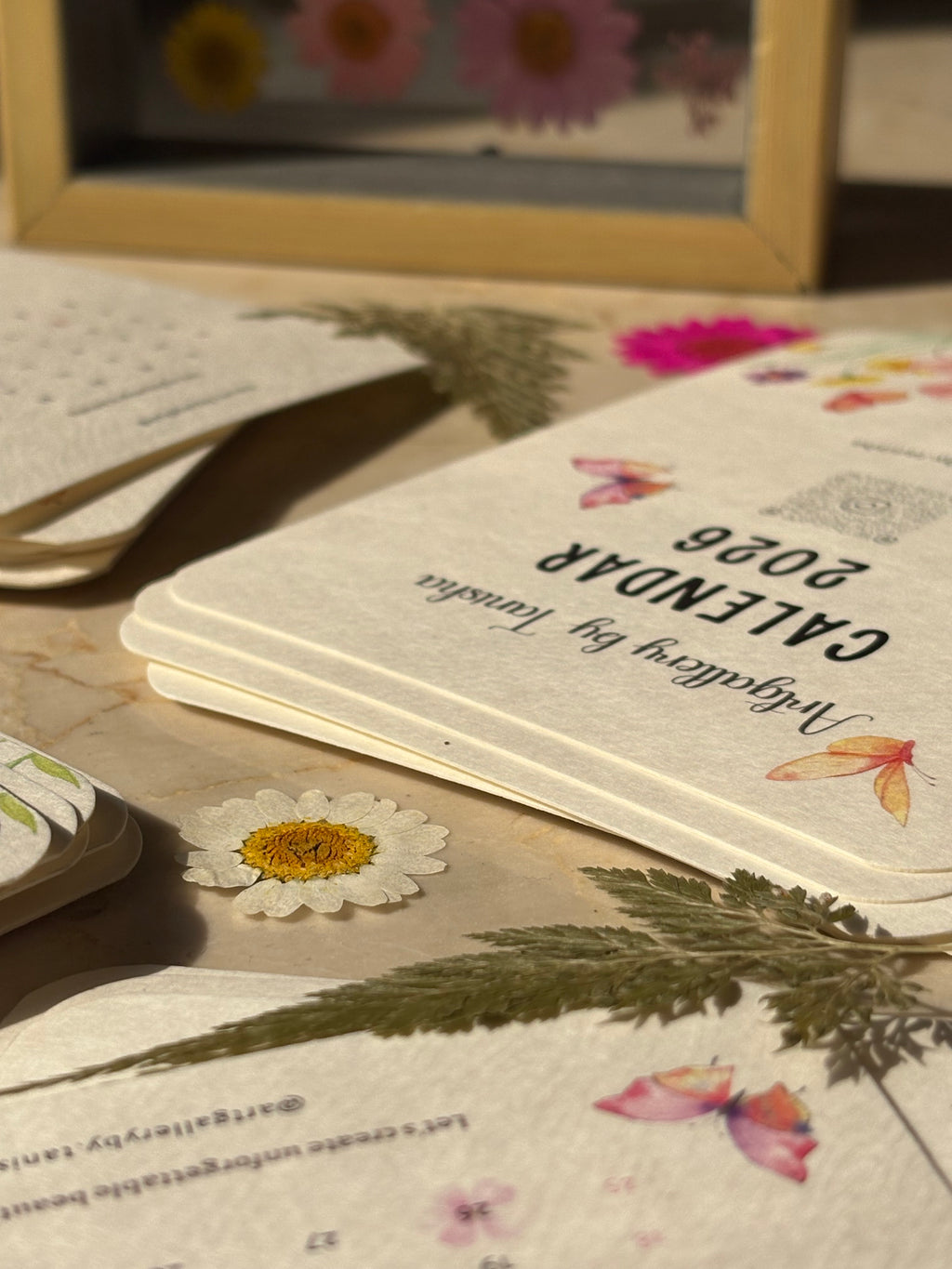 Botaniq desk calendar 2026