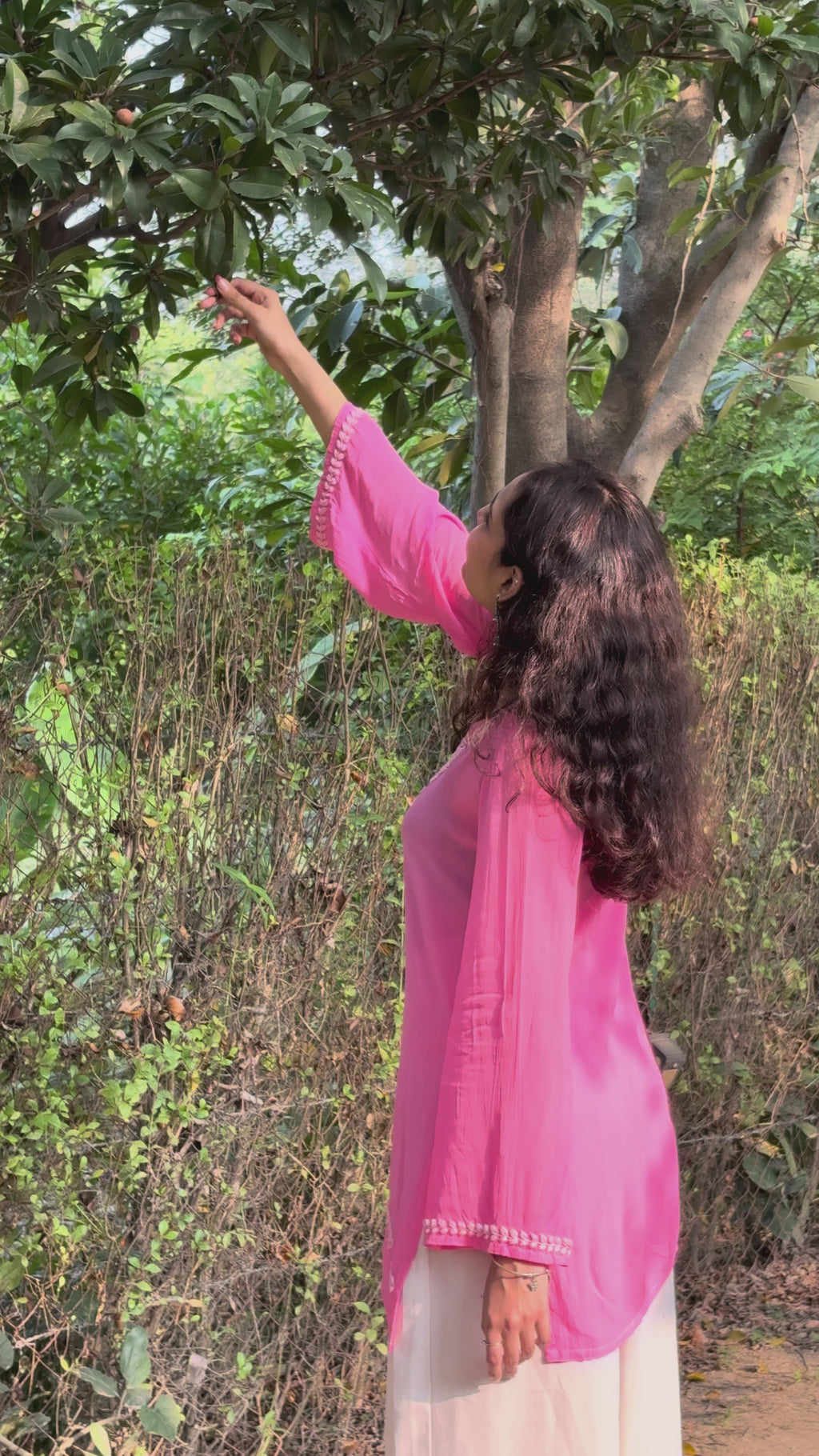 Bougainville Short Kurti